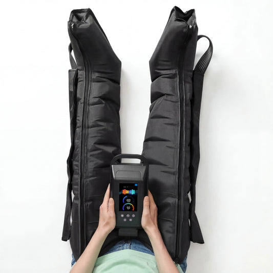 Air Compression Boots for Full Leg Massage and Fast Recovery